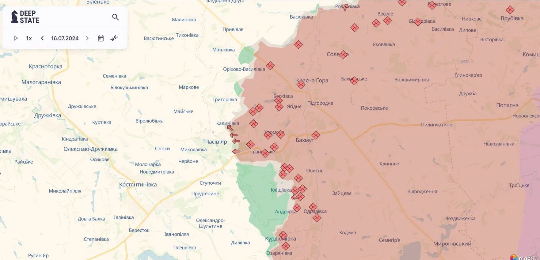 Ворог продовжує наступальні дії: у Генштабі назвали найгарячіші напрямки