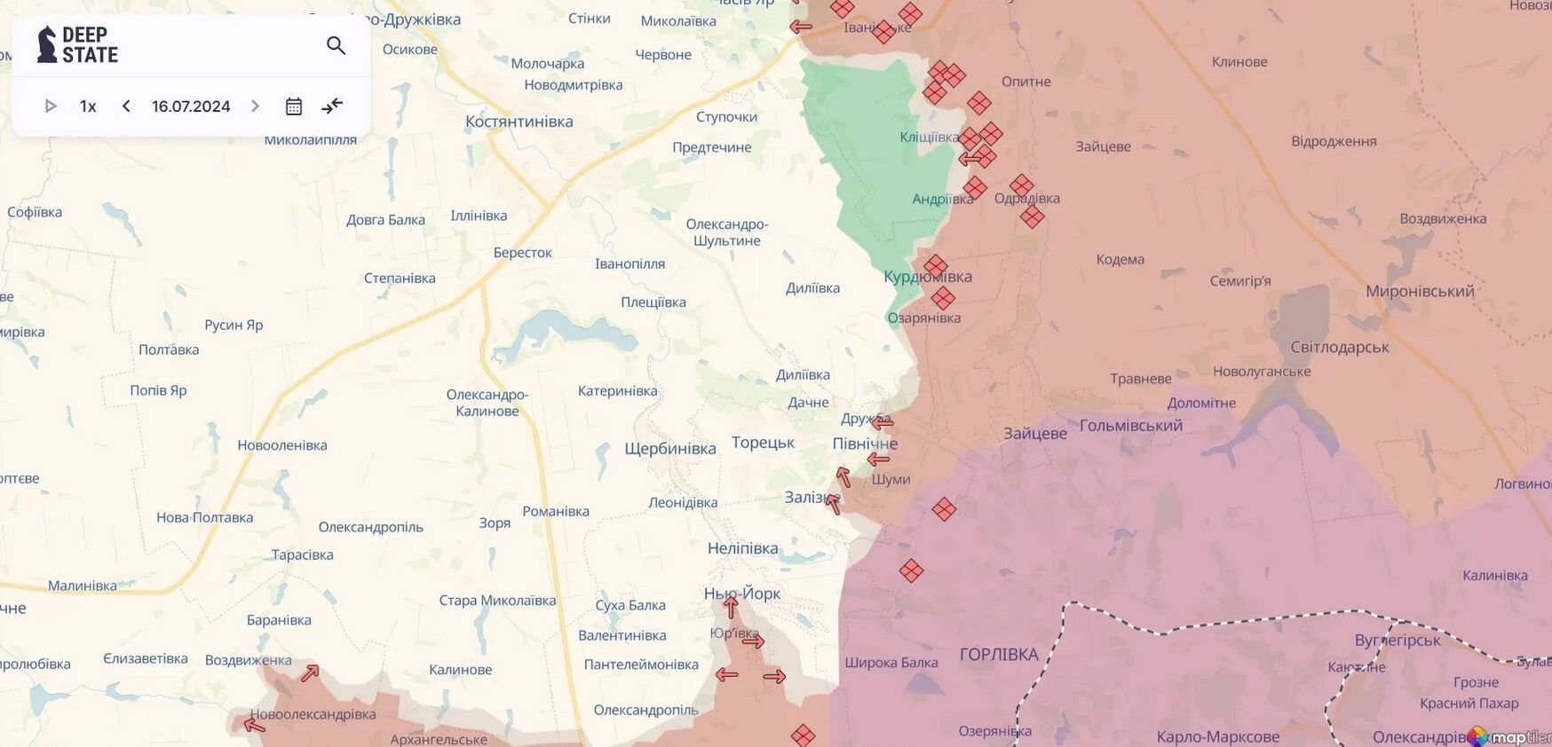 Ворог продовжує наступальні дії: у Генштабі назвали найгарячіші напрямки