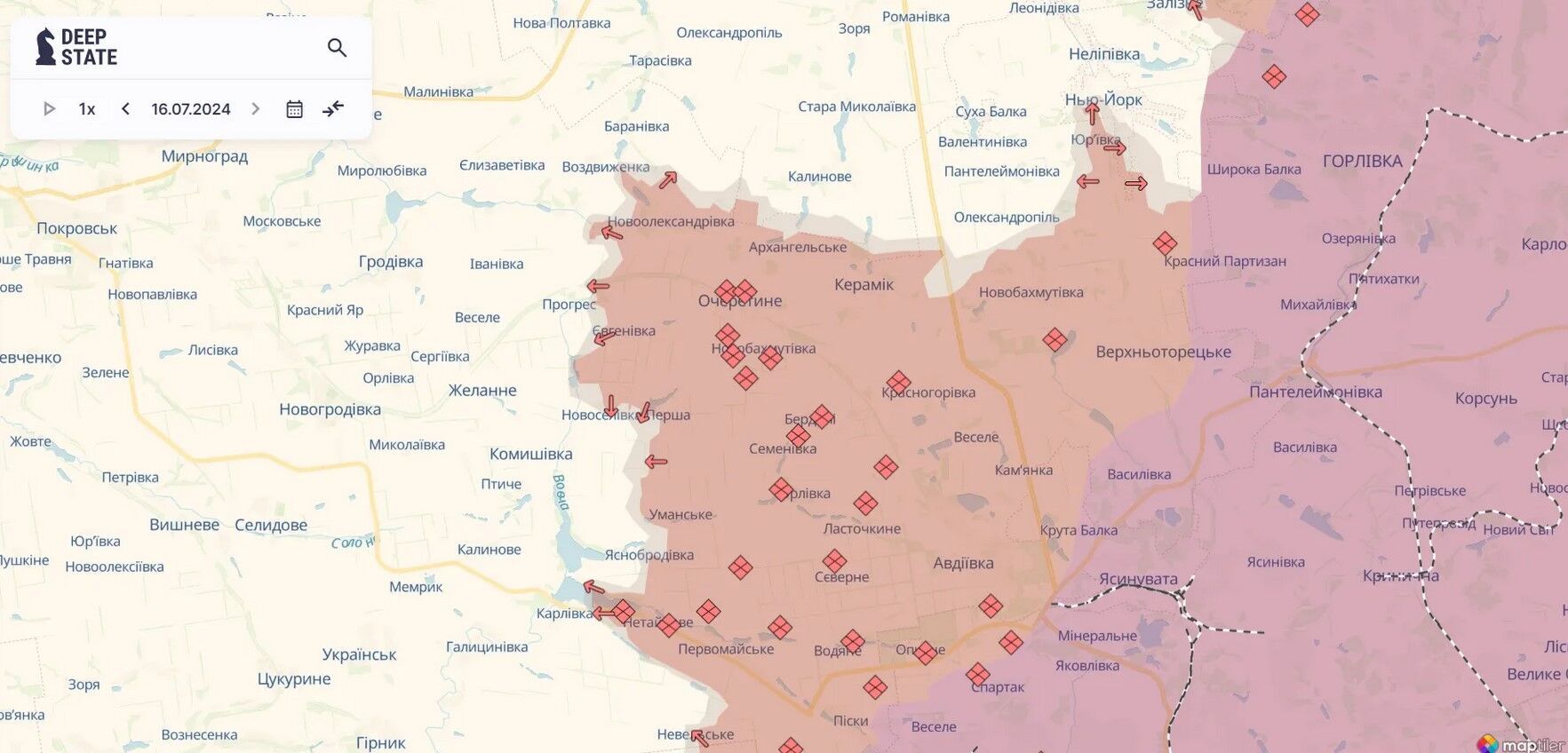 Ворог продовжує наступальні дії: у Генштабі назвали найгарячіші напрямки