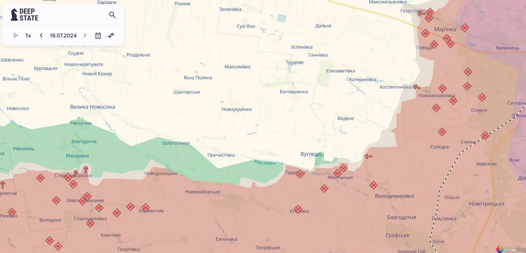 Ворог продовжує наступальні дії: у Генштабі назвали найгарячіші напрямки