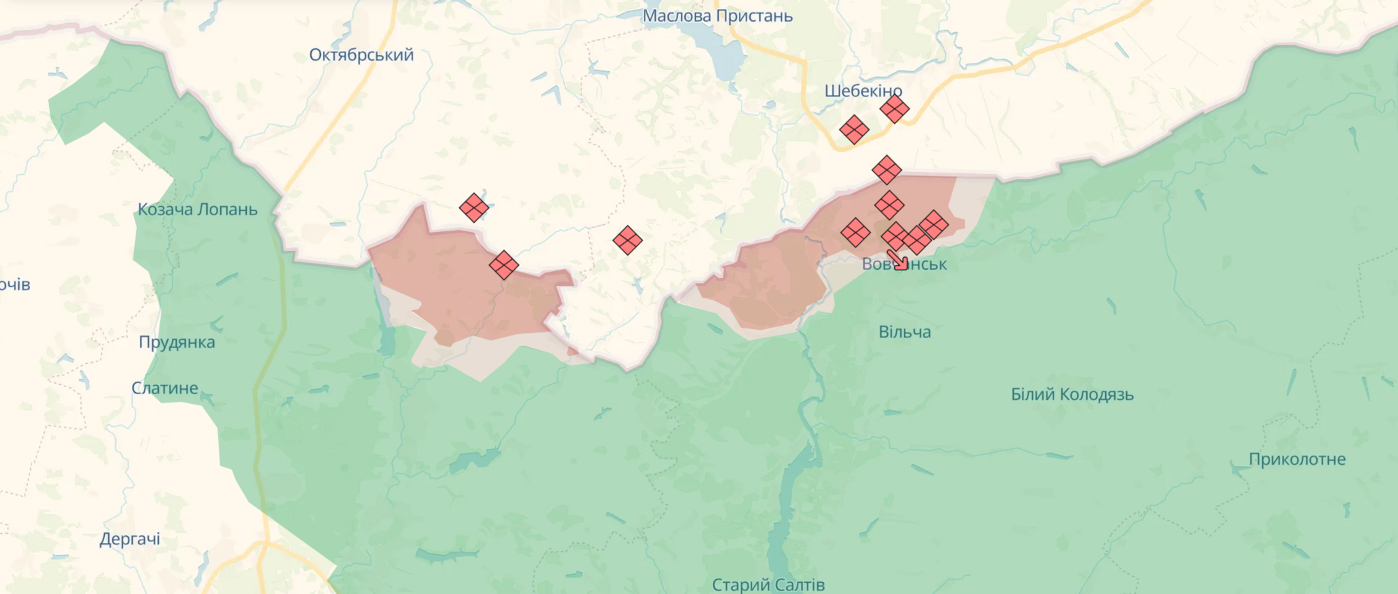 Окупанти перетворили Вовчанськ на Харківщині на руїни: з'явилося моторошне відео, зняте з висоти