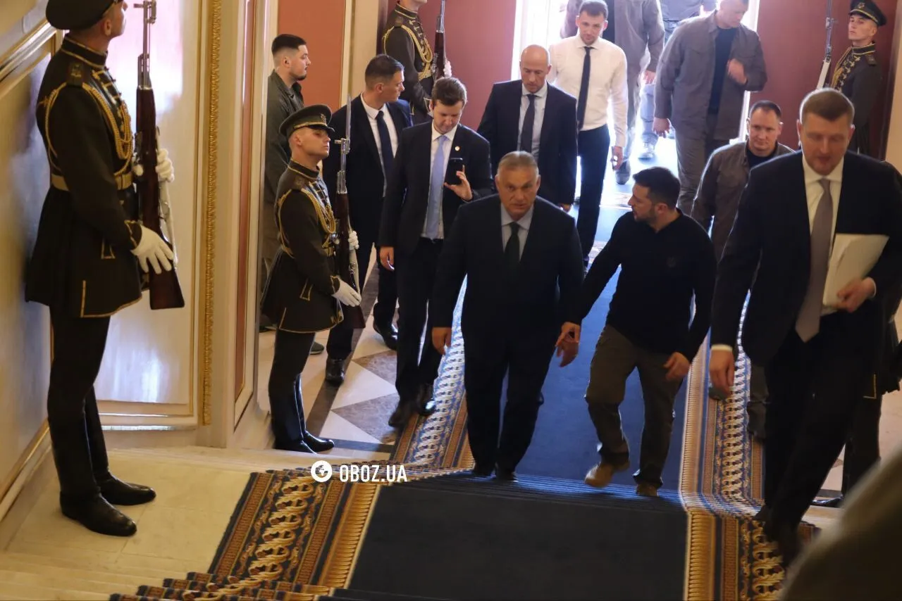 Орбан прибыл с визитом в Киев и провел переговоры с Зеленским: названы ключевые вопросы. Фото и видео