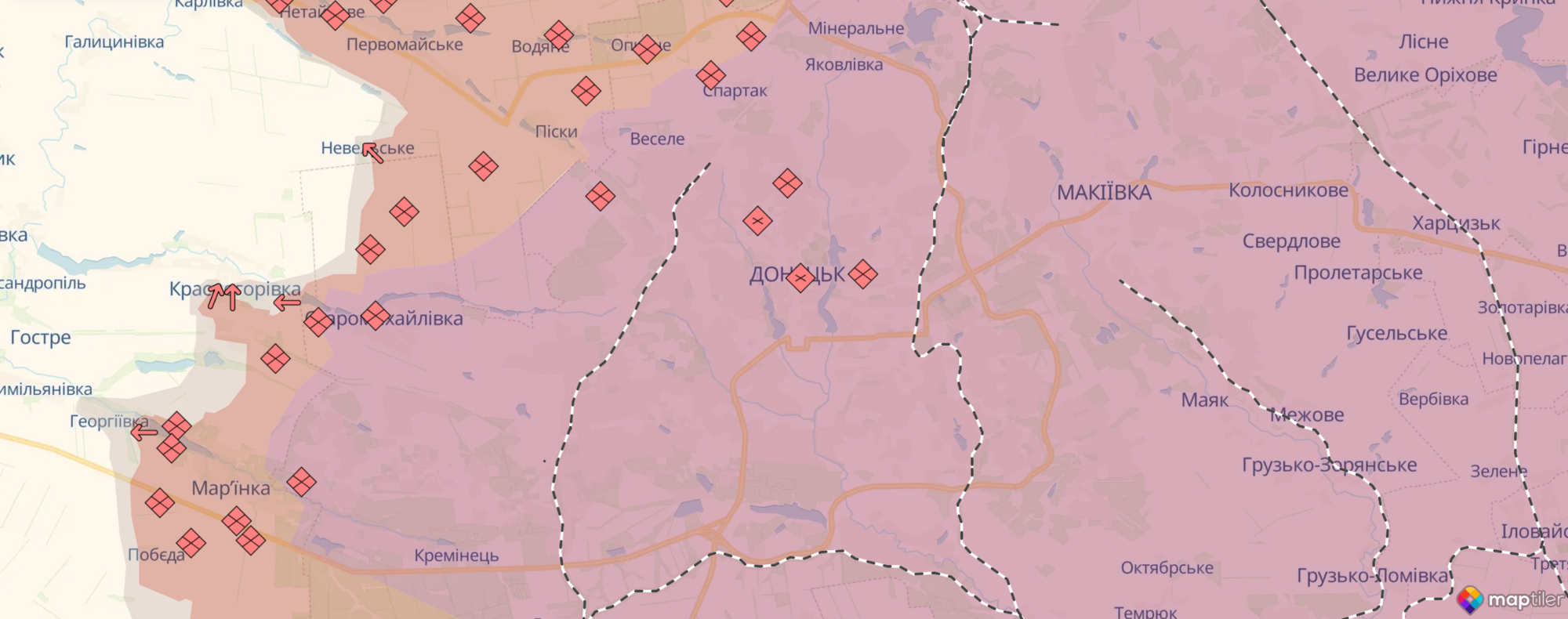 В Донецке нанесли удар по месту базирования оккупантов. Фото и видео