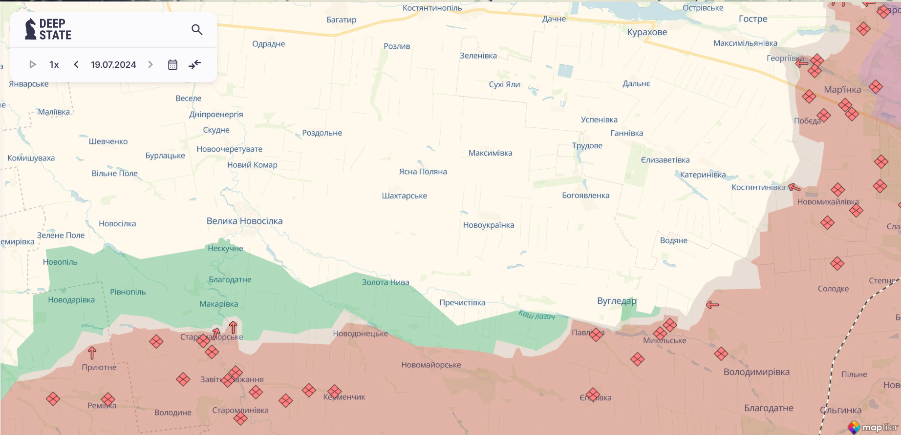 Генштаб: враг свирепствует на Покровском направлении, ВСУ поразили станцию РЭБ, ЗРК "Оса" и вертолетную площадку РФ