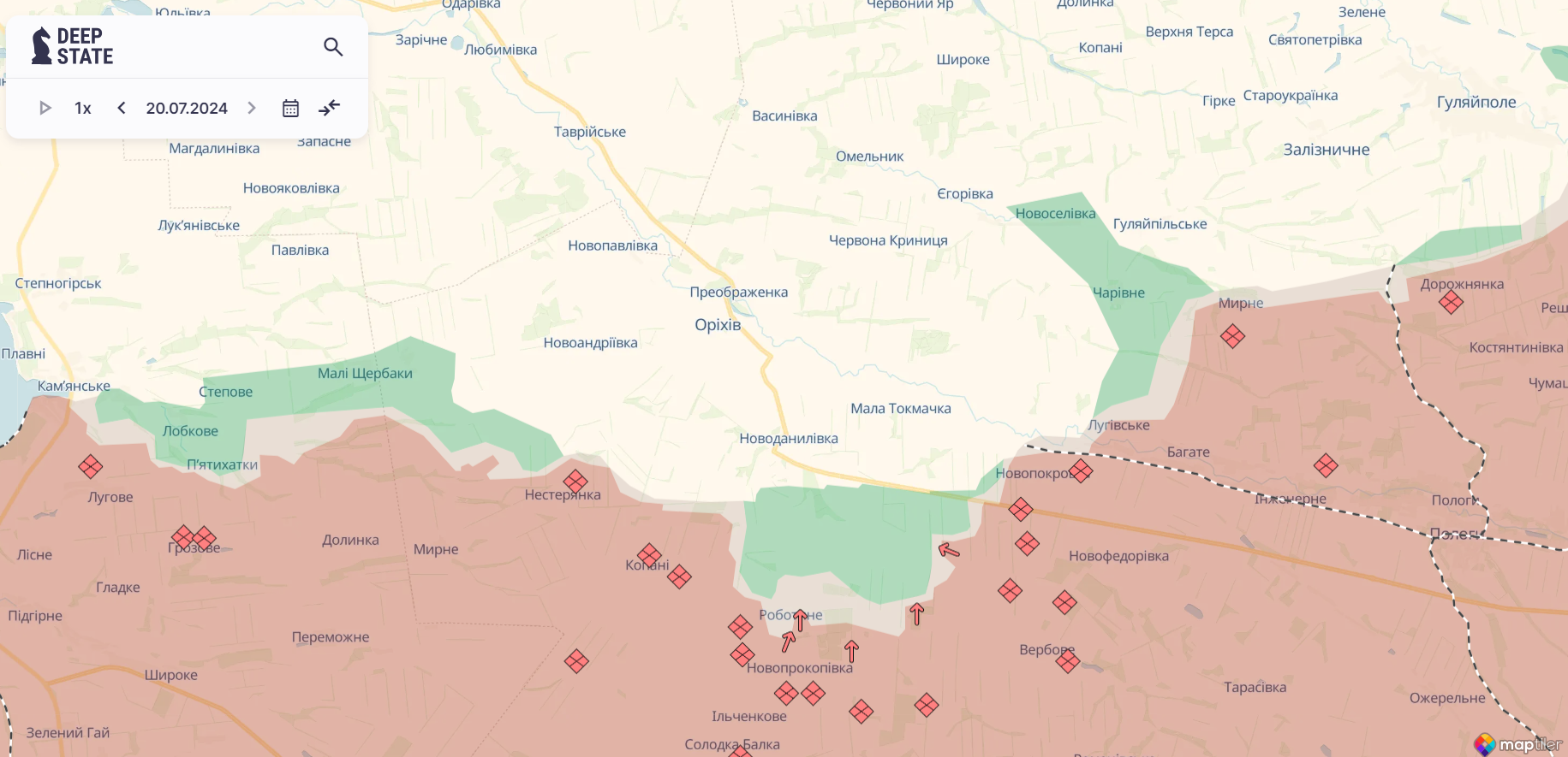 Ворог активізувався на трьох напрямках, від терористичних атак постраждала низка населених пунктів – Генштаб