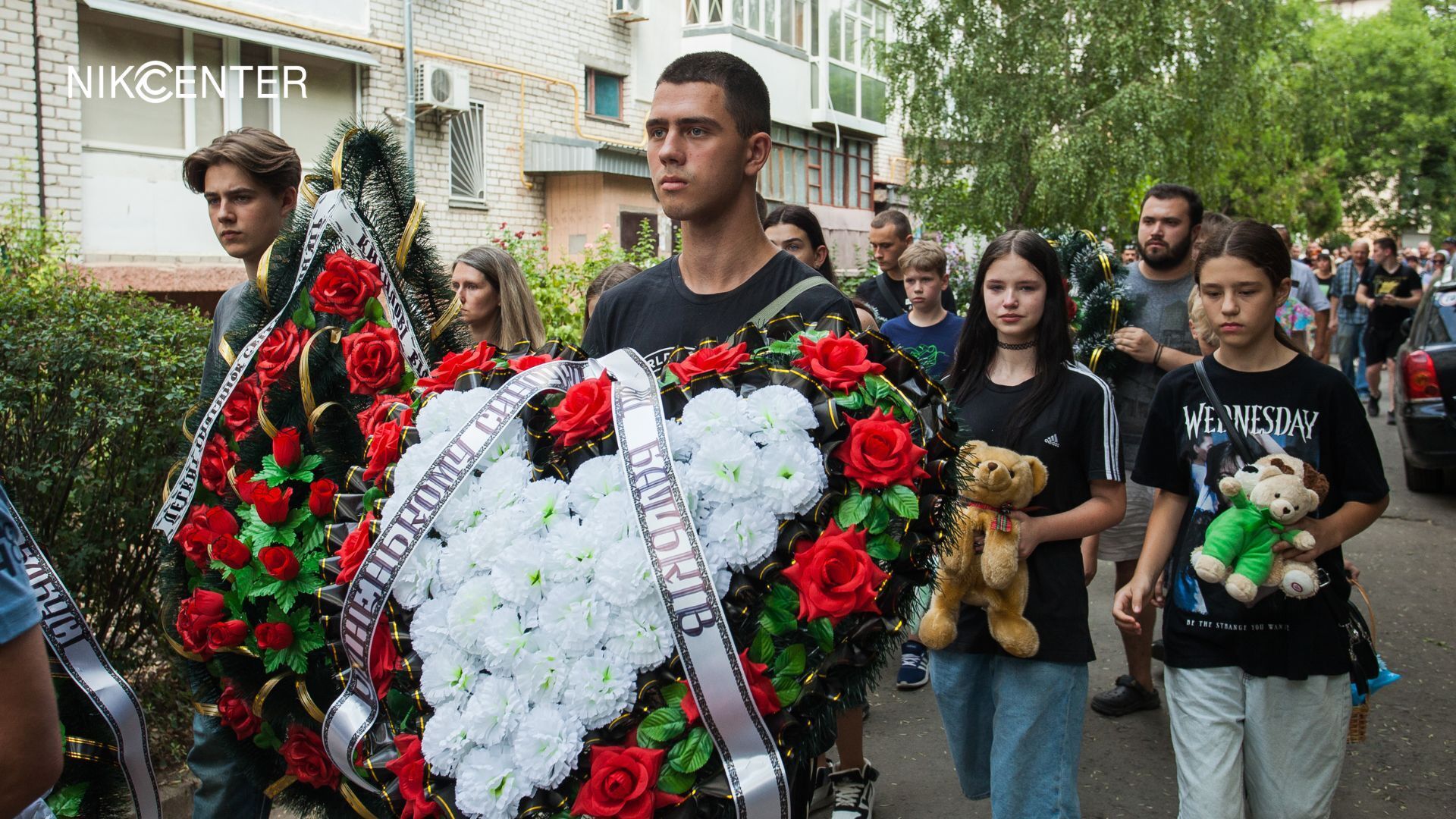 "Жахливий біль": у Миколаєві попрощалися з 13-річним хлопчиком, якого вбила ракетним ударом Росія. Фото