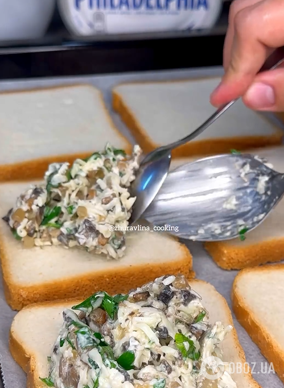 Как приготовить вкусные бутерброды с грибами и сыром: вариант бюджетного перекуса