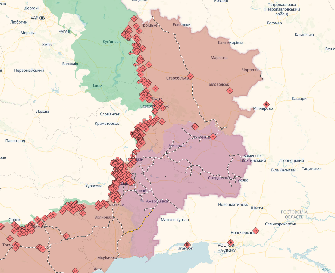 Российские оккупанты продолжают штурмовать позиции ВСУ: в Генштабе назвали самые горячие направления