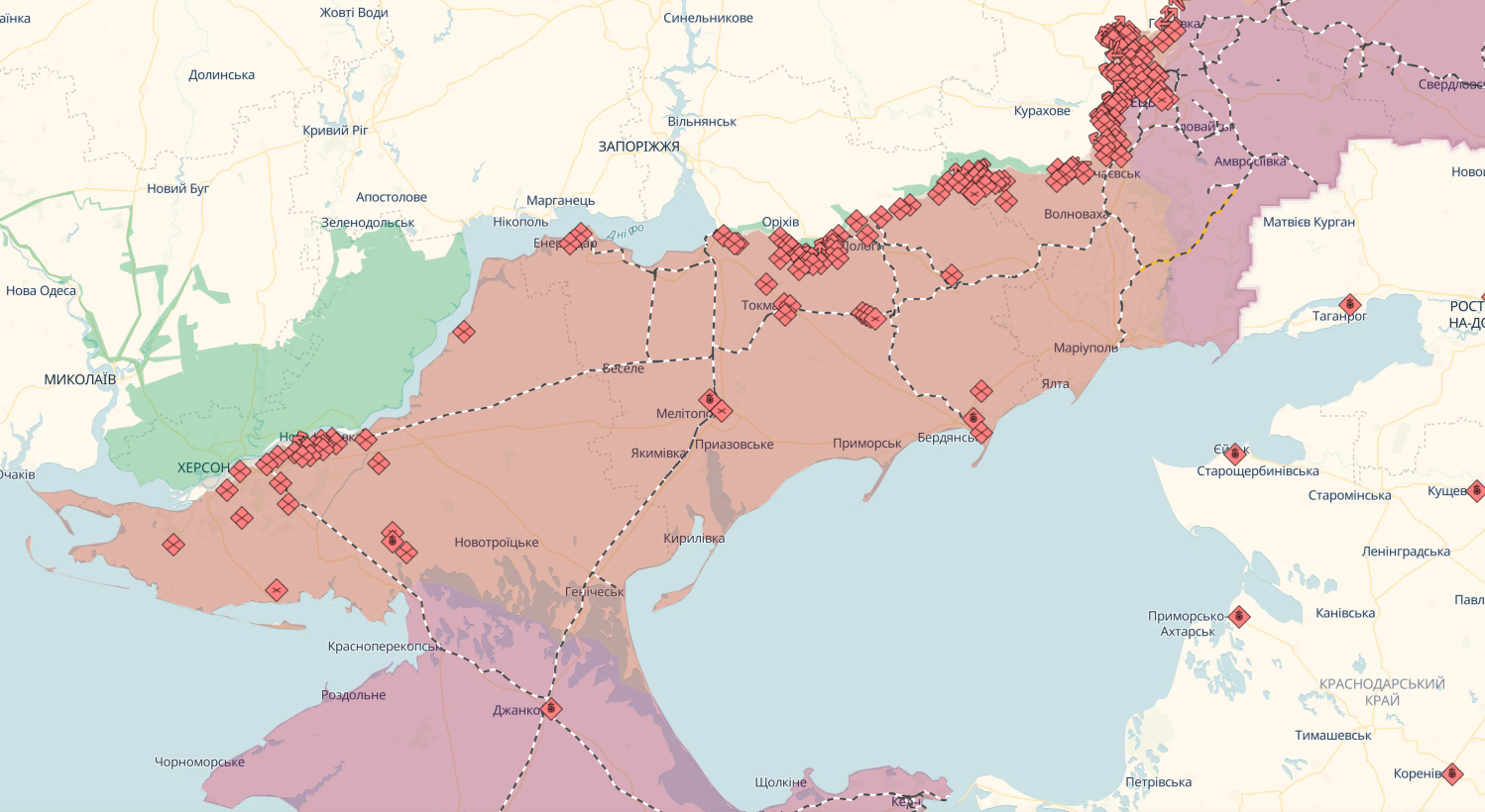 Российские оккупанты продолжают штурмовать позиции ВСУ: в Генштабе назвали самые горячие направления