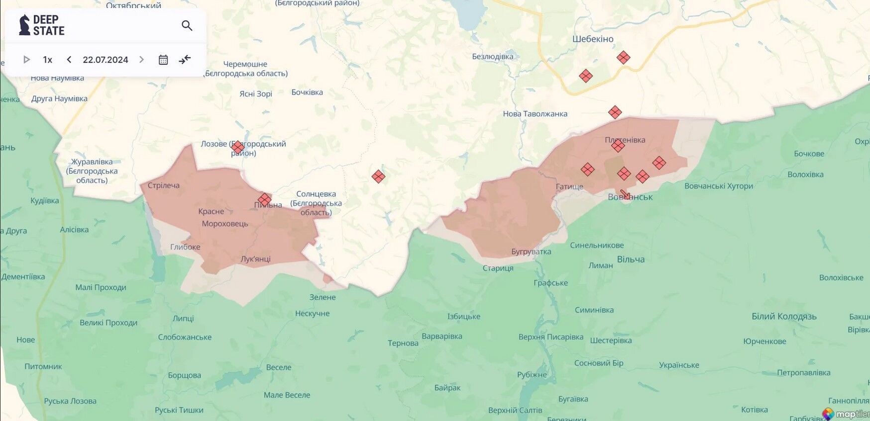 Тривають бойові зіткнення у 17 локаціях: у Генштабі назвали найгарячіші напрямки фронту