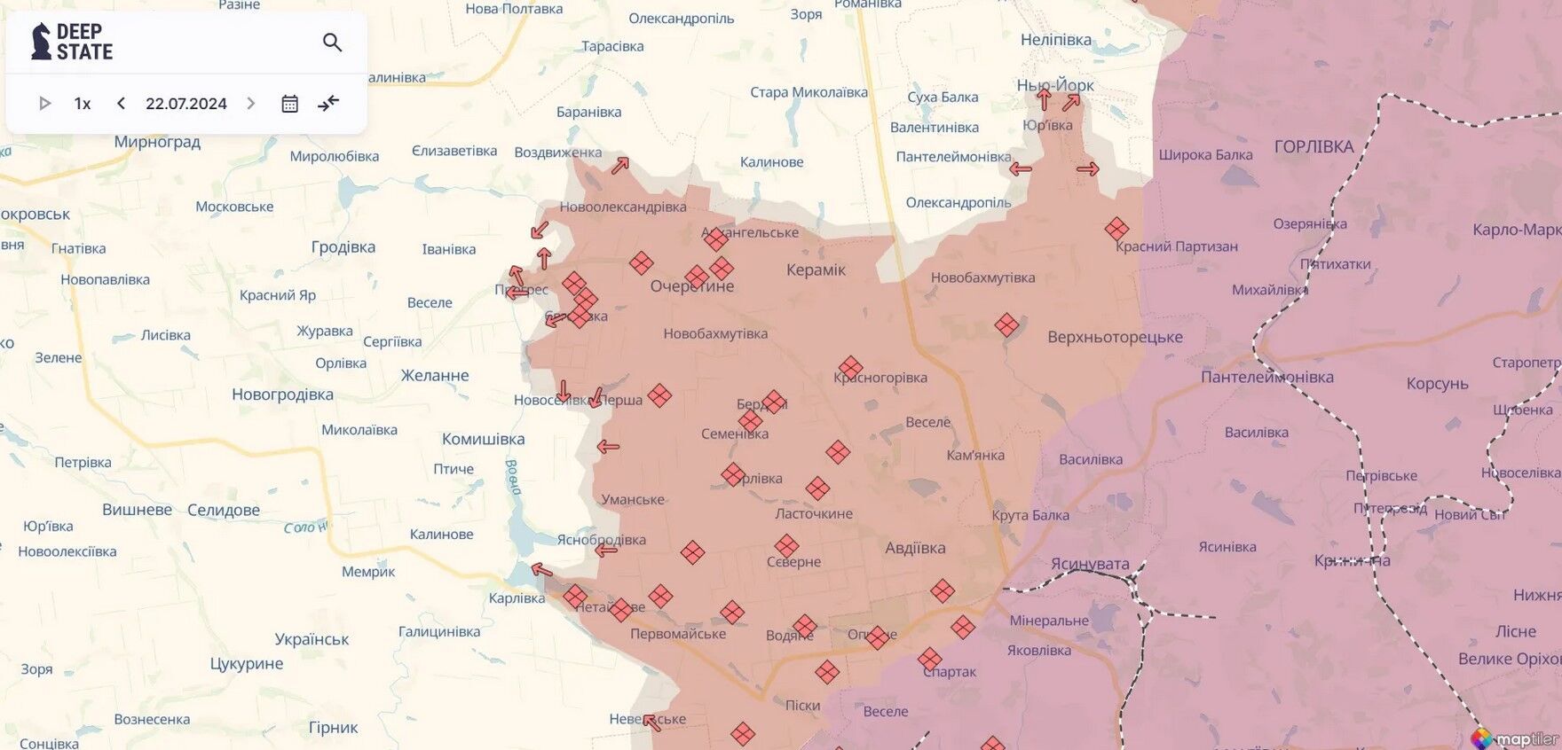 Тривають бойові зіткнення у 17 локаціях: у Генштабі назвали найгарячіші напрямки фронту