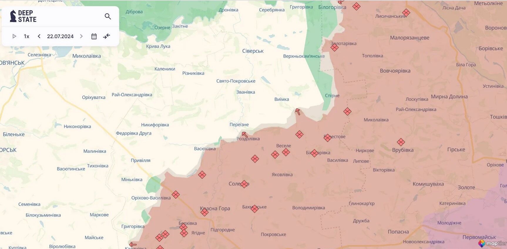 Тривають бойові зіткнення у 17 локаціях: у Генштабі назвали найгарячіші напрямки фронту