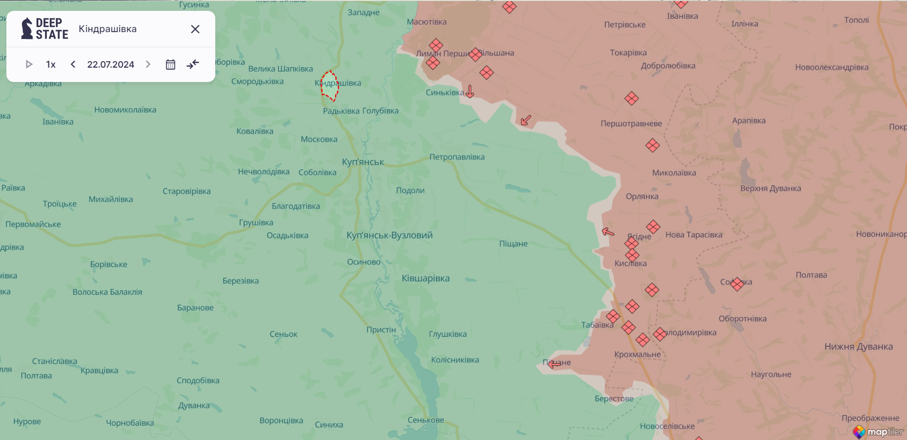 Сили оборони відбили понад 40 атак на Покровському напрямку: у Генштабі розповіли про ситуацію. Карта 