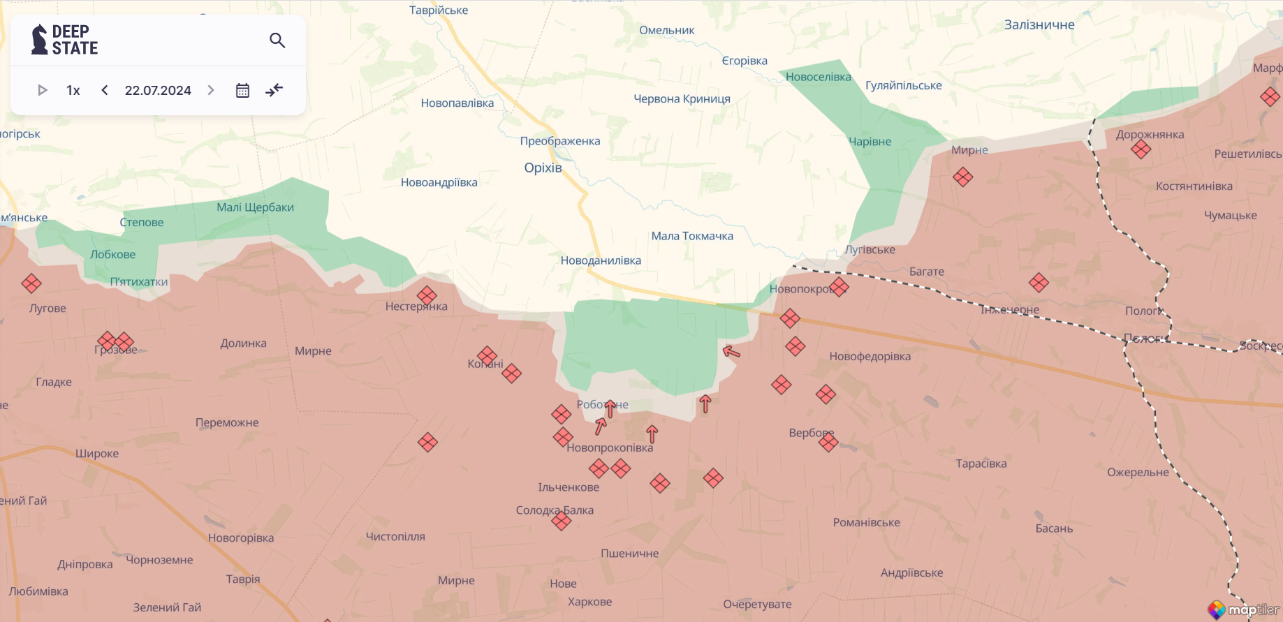 Сили оборони відбили понад 40 атак на Покровському напрямку: у Генштабі розповіли про ситуацію. Карта 