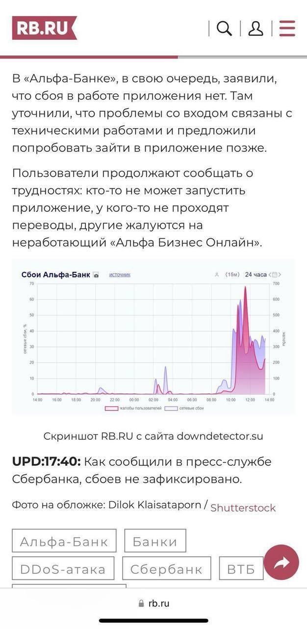 Цифрова інфраструктура найбільших банків і соцмереж РФ "сиплеться" після кіберудару ГУР: наслідки атаки