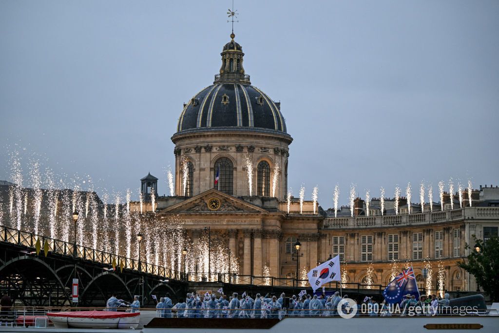 У Парижі стартували Олімпійські ігри-2024. Яскраві фото церемонії відкриття