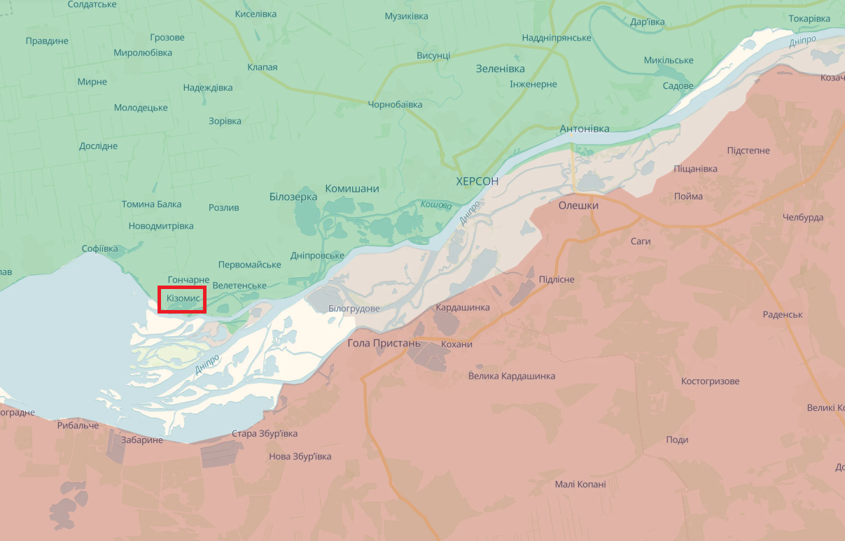 Окупанти вдарили по Кізомису на Херсонщині, є поранений