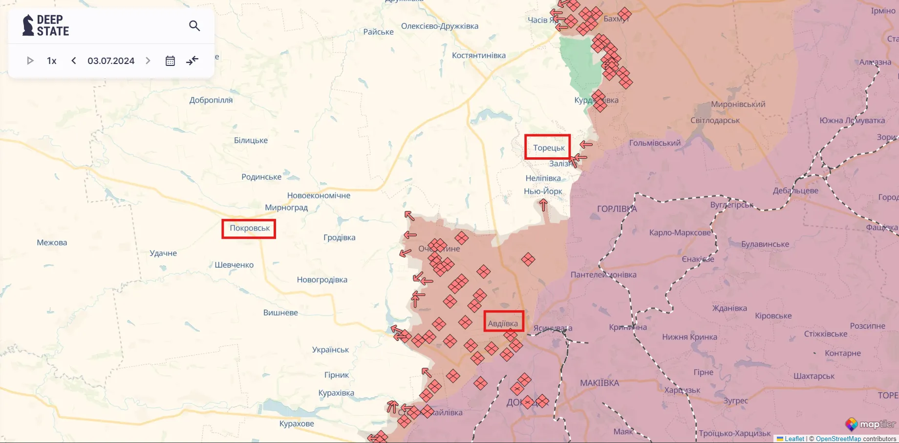Оккупанты пытаются создать оперативные возможности для продвижения в районе Часова Яра или Авдеевки – ISW