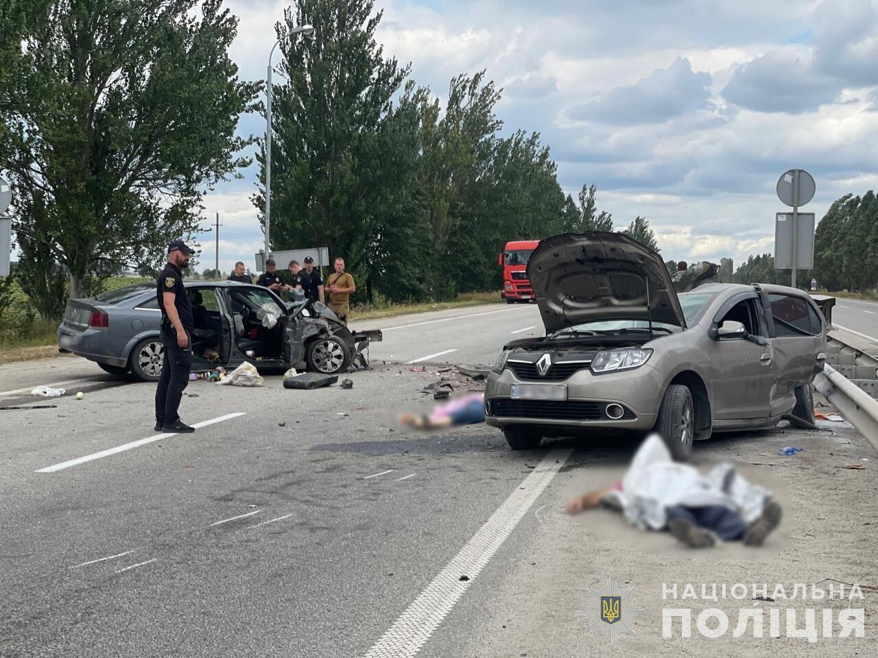 Водитель не справился с управлением: в Запорожье произошло ДТП, есть погибшие и пострадавшие. Фото