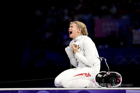 Польська фехтувальниця "збожеволіла", вигравши медаль Олімпіади-2024. Відео