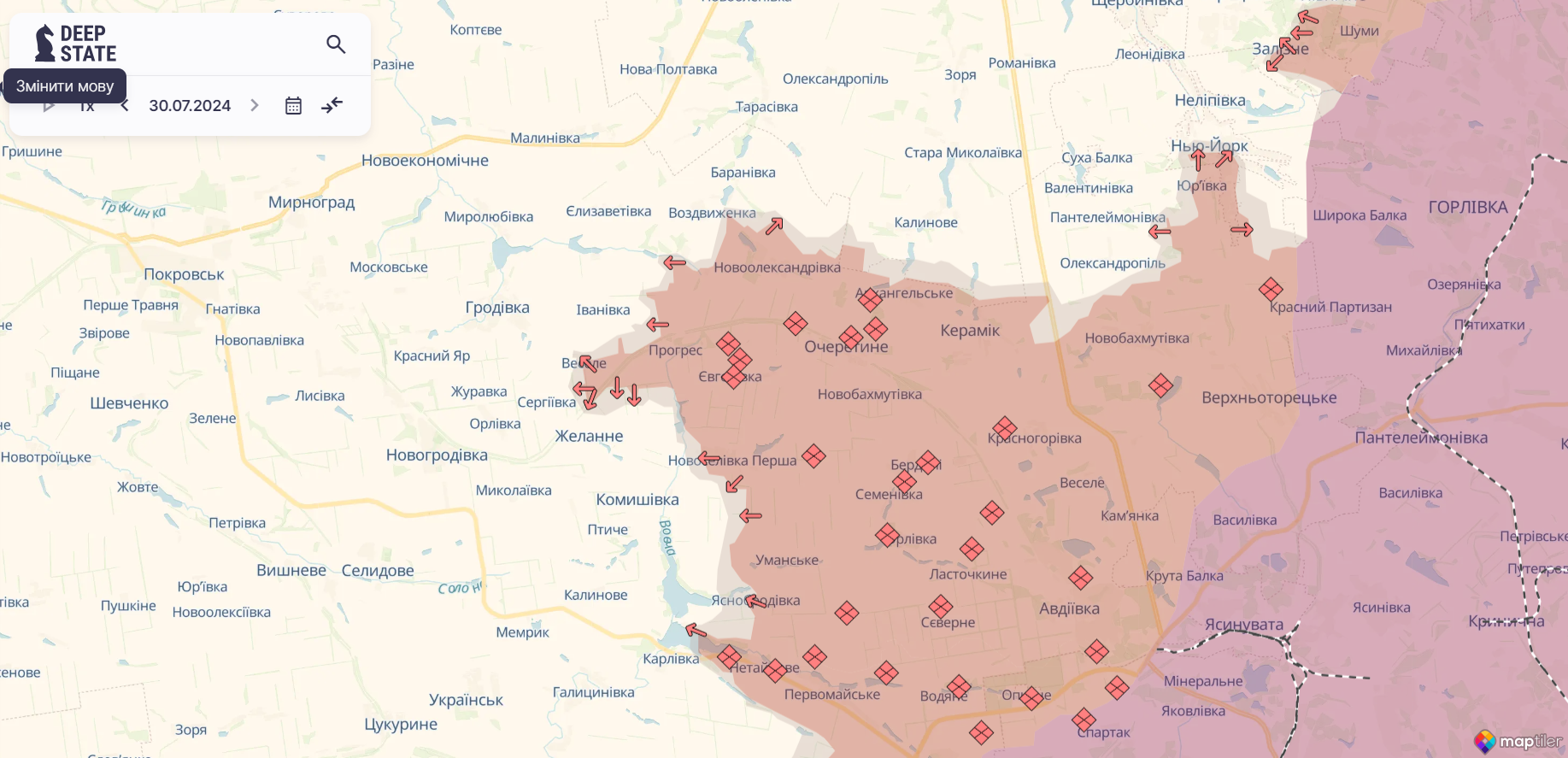 У ворога мінус три склади БК: Генштаб розповів про найгарячіші напрямки фронту і втрати окупантів. Карта