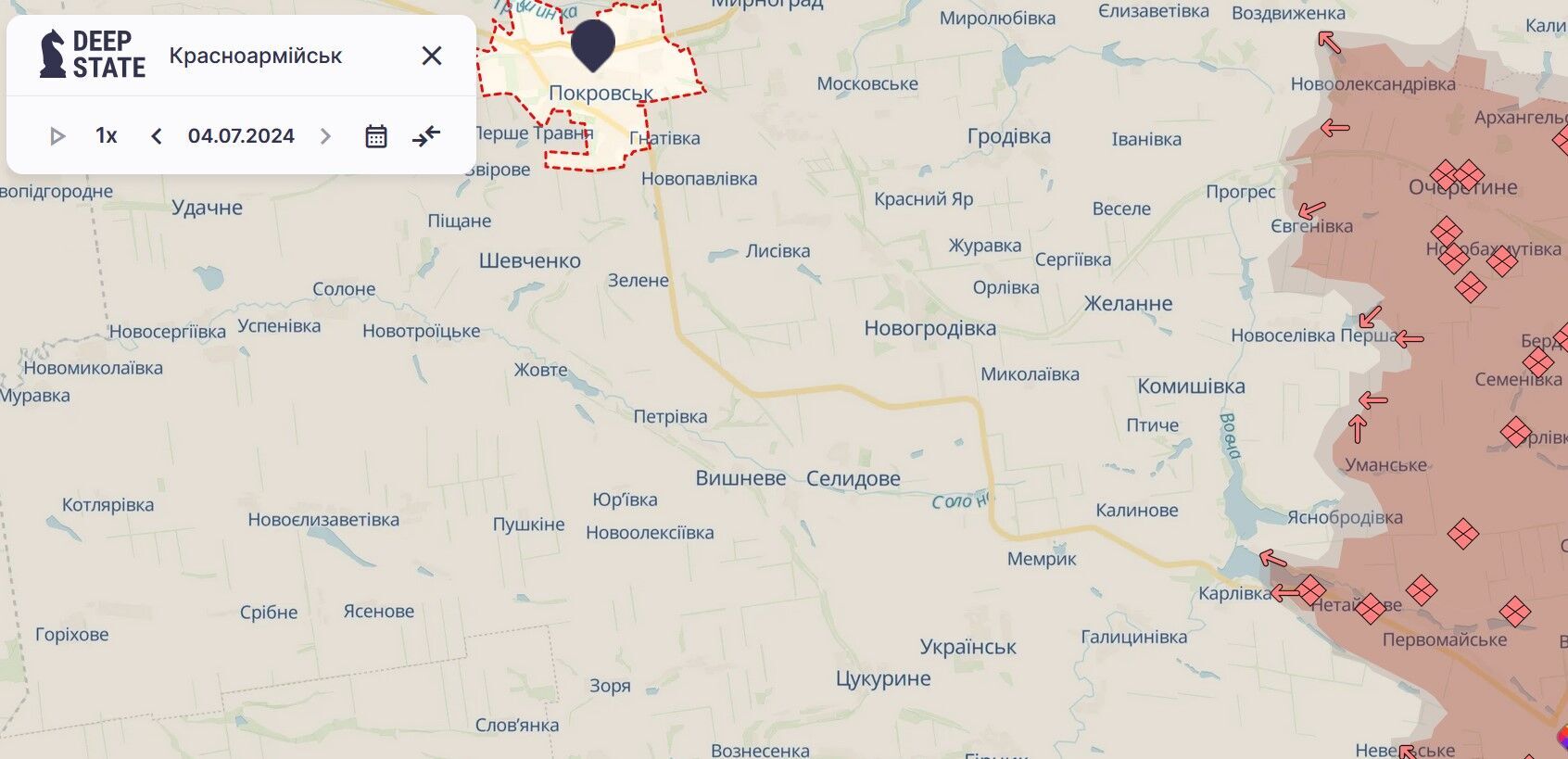 Генштаб: ситуація на Харківщині контрольована, ворог лютує на Покровському напрямку