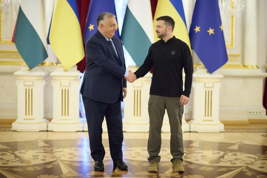 "Це гарний сигнал": Зеленський висловився про візит Орбана в Україну і Саміт миру 
