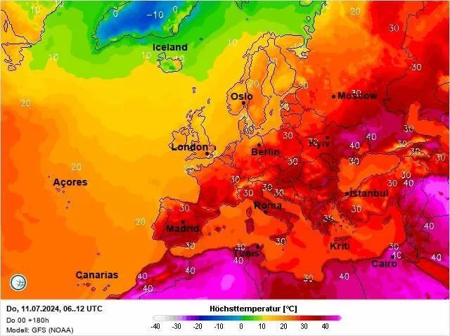 Спека в Україні сягне 40 градусів: синоптикиня попередила про аномальну погоду. Карта