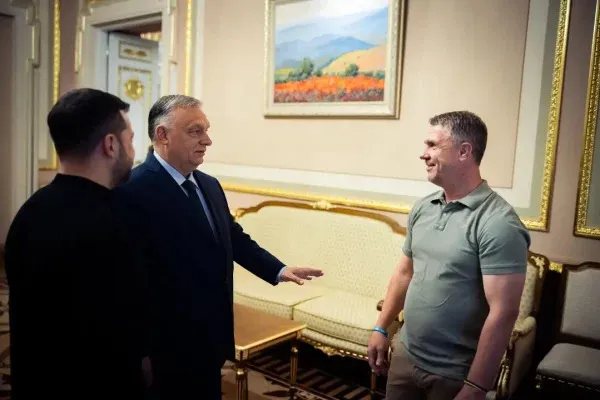 Ребров зізнався, навіщо його покликали на зустріч Зеленського з Орбаном