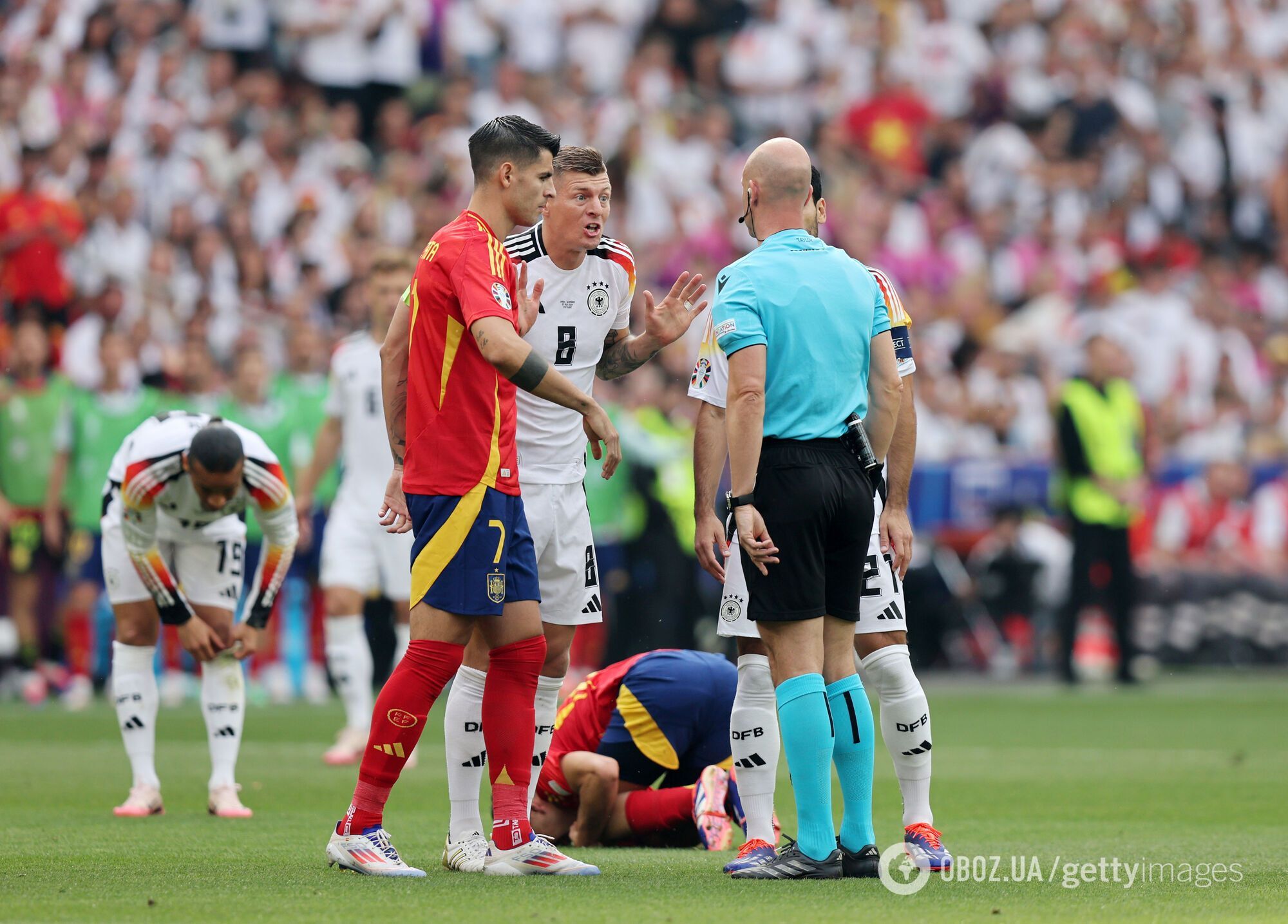 Побоище Испании и Германии в четвертьфинале Евро-2024 завершилось победным голом на последних минутах экстра-тайма