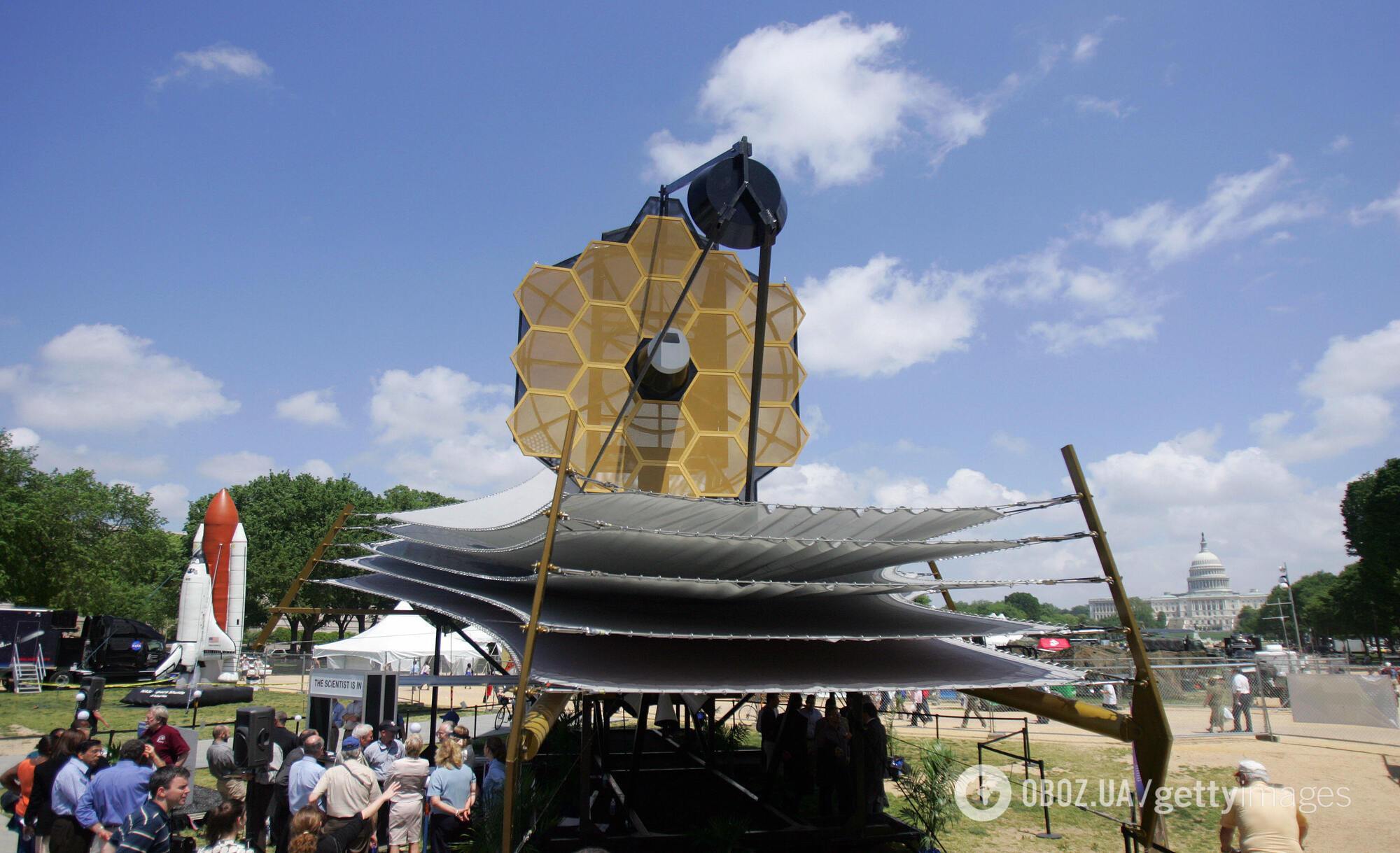 Найпотужніший телескоп NASA "Джеймс Вебб" зняв небесний феєрверк навколо новонародженої зірки. Фото