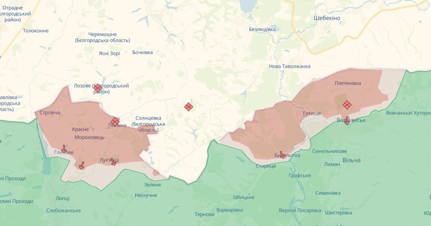 Штурми ворога під Вовчанськом відбито, війська РФ активізувалися на Лиманському напрямку – Генштаб
