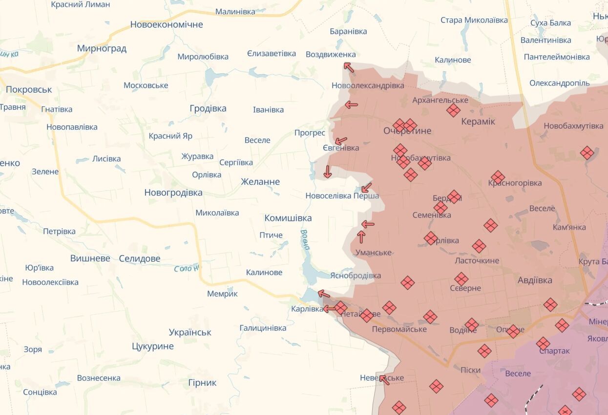 Штурми ворога під Вовчанськом відбито, війська РФ активізувалися на Лиманському напрямку – Генштаб
