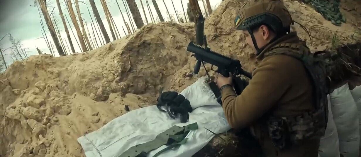 Батальон "Гроза" показал боевые действия в Серебрянском лесу. Видео