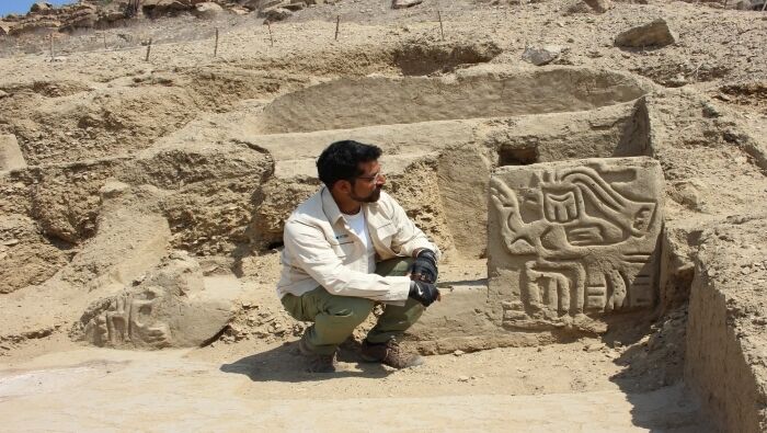 5000-летний церемониальный храм и человеческие скелеты. В Перу археологи раскопали ценные находки