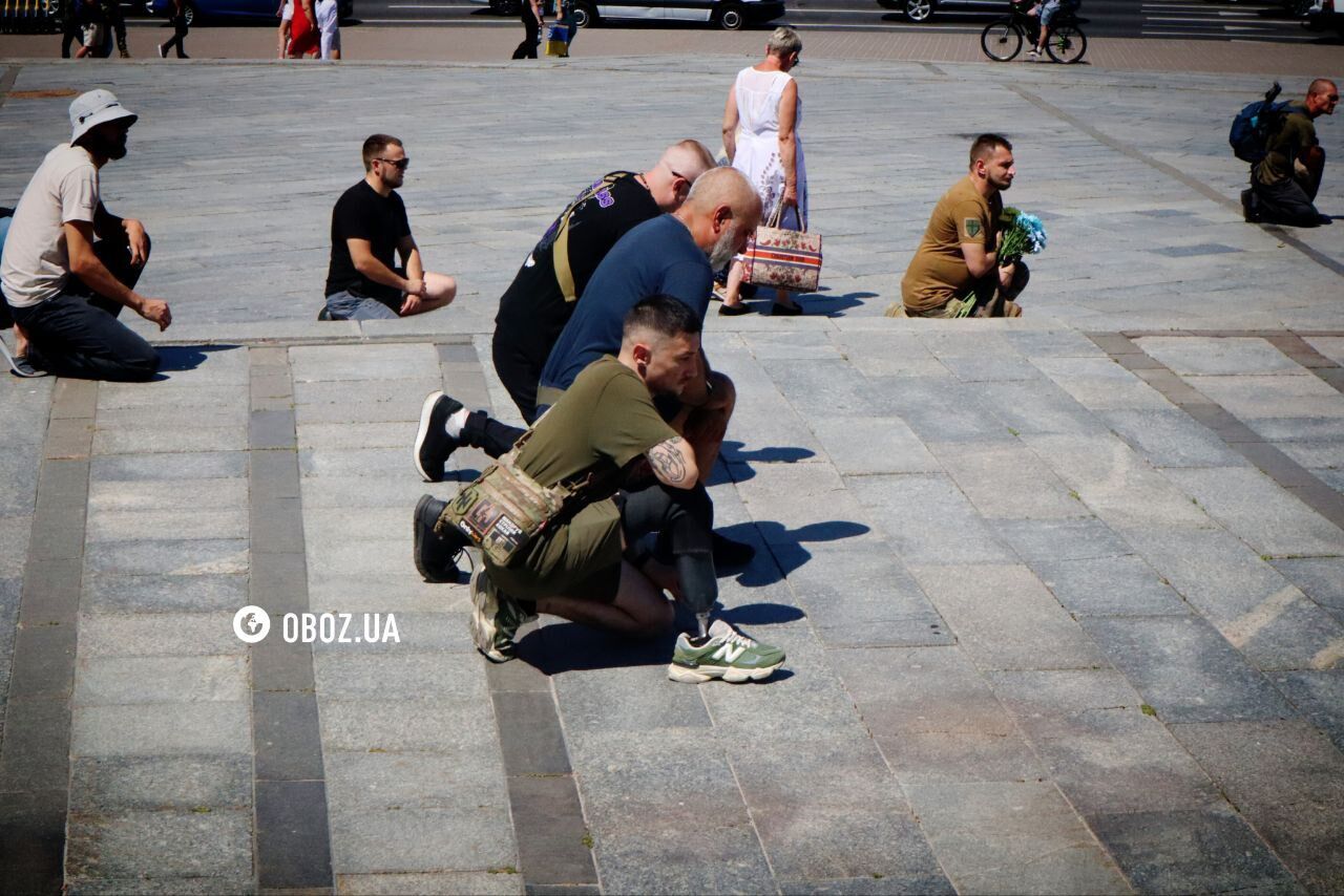 У Києві попрощалися із захисником України Володимиром Сергієвським з позивним "Ірландець". Фото і відео