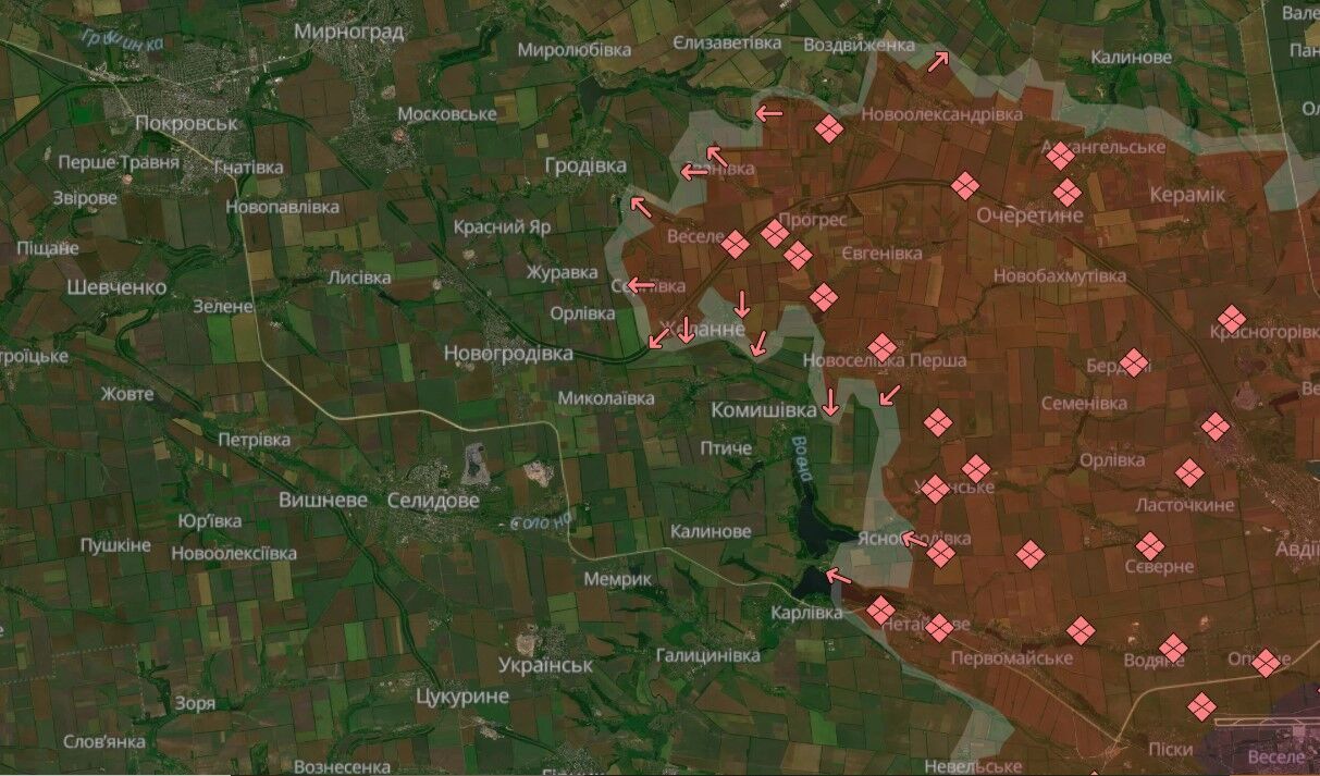 За сутки 124 боестолкновения: в Генштабе назвали самые горячие направления