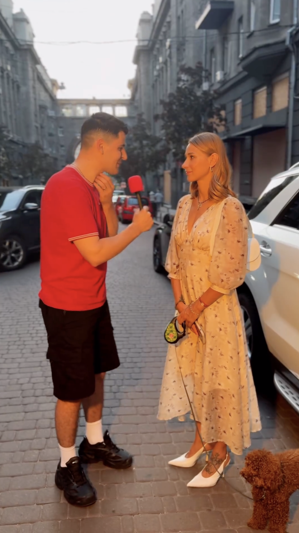 Туфлі та сумка за 14 тисяч гривень: Tayanna розповіла, скільки коштує її образ на прогулянку з сином і собакою