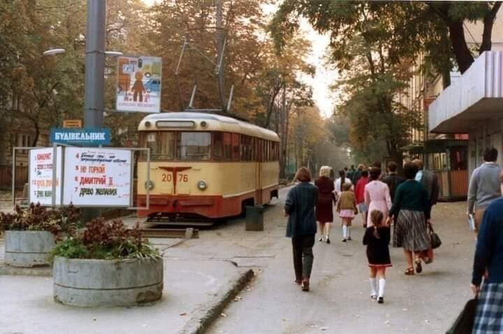 Благодаря трамваям можем увидеть город: Киев 1985 года на фотографиях иностранца