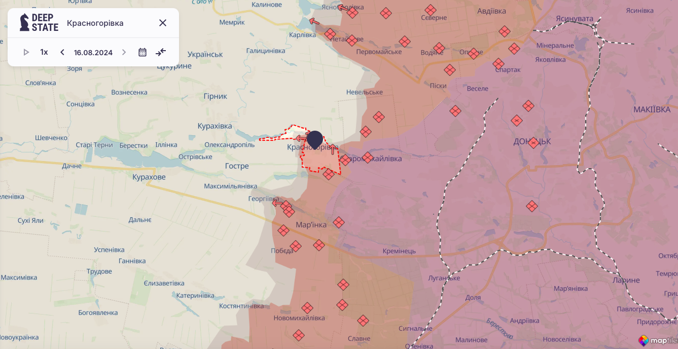 У войск РФ под Красногоровкой не хватает личного состава, на штурмы бросают нарушителей дисциплины – "Атеш"