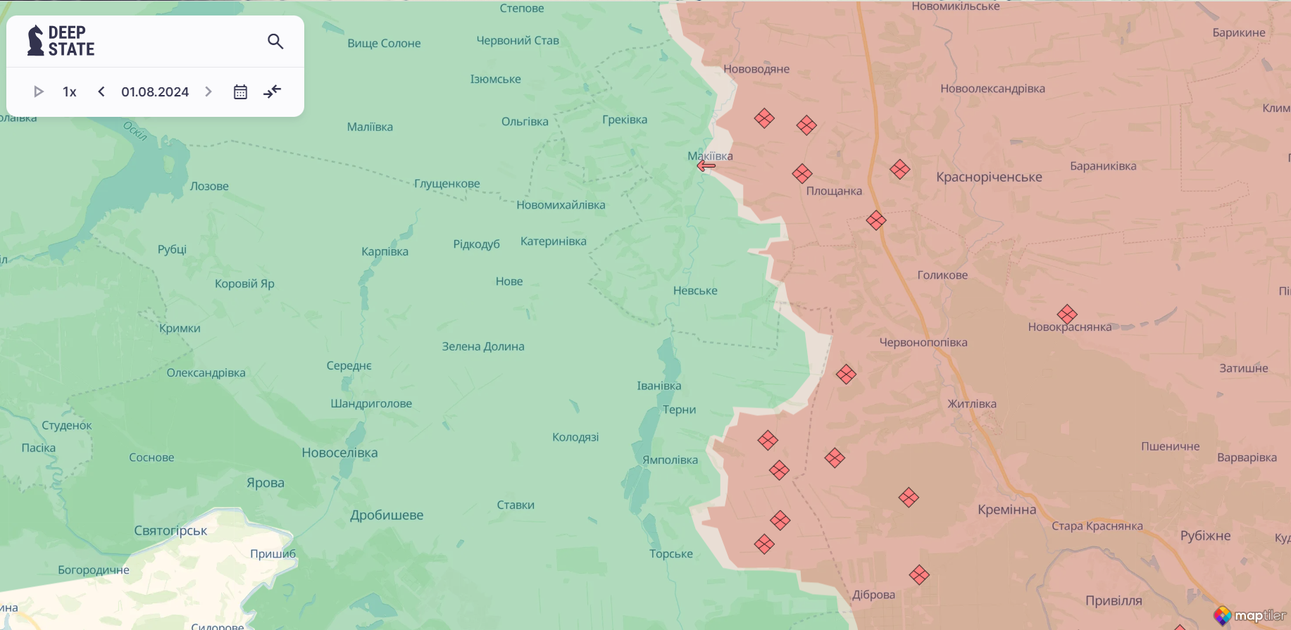 У ворога мінус чотири пункти управління і засіб ППО: у Генштабі розповіли про бої на фронті і втрати окупантів. Карта