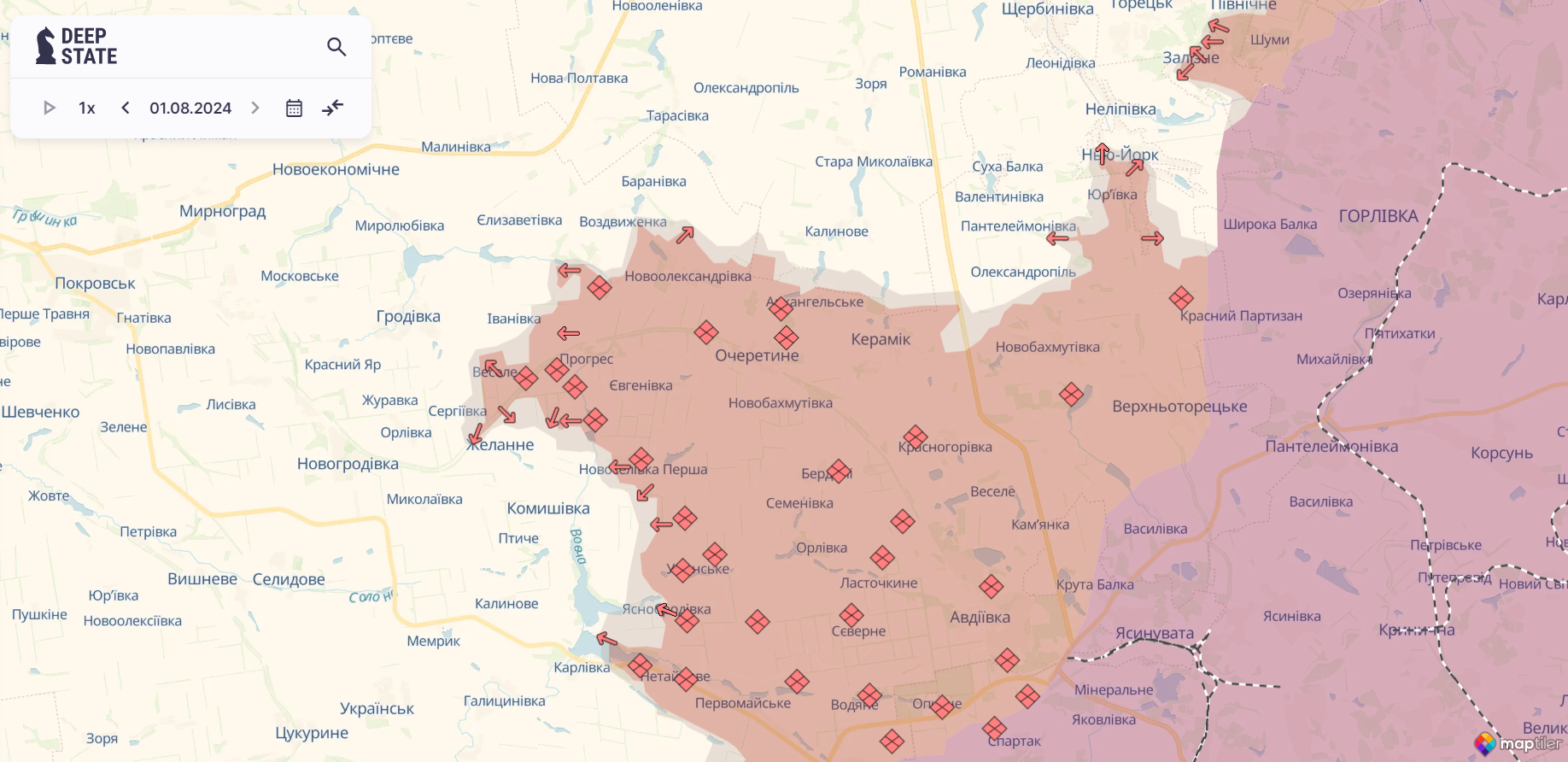 У ворога мінус чотири пункти управління і засіб ППО: у Генштабі розповіли про бої на фронті і втрати окупантів. Карта