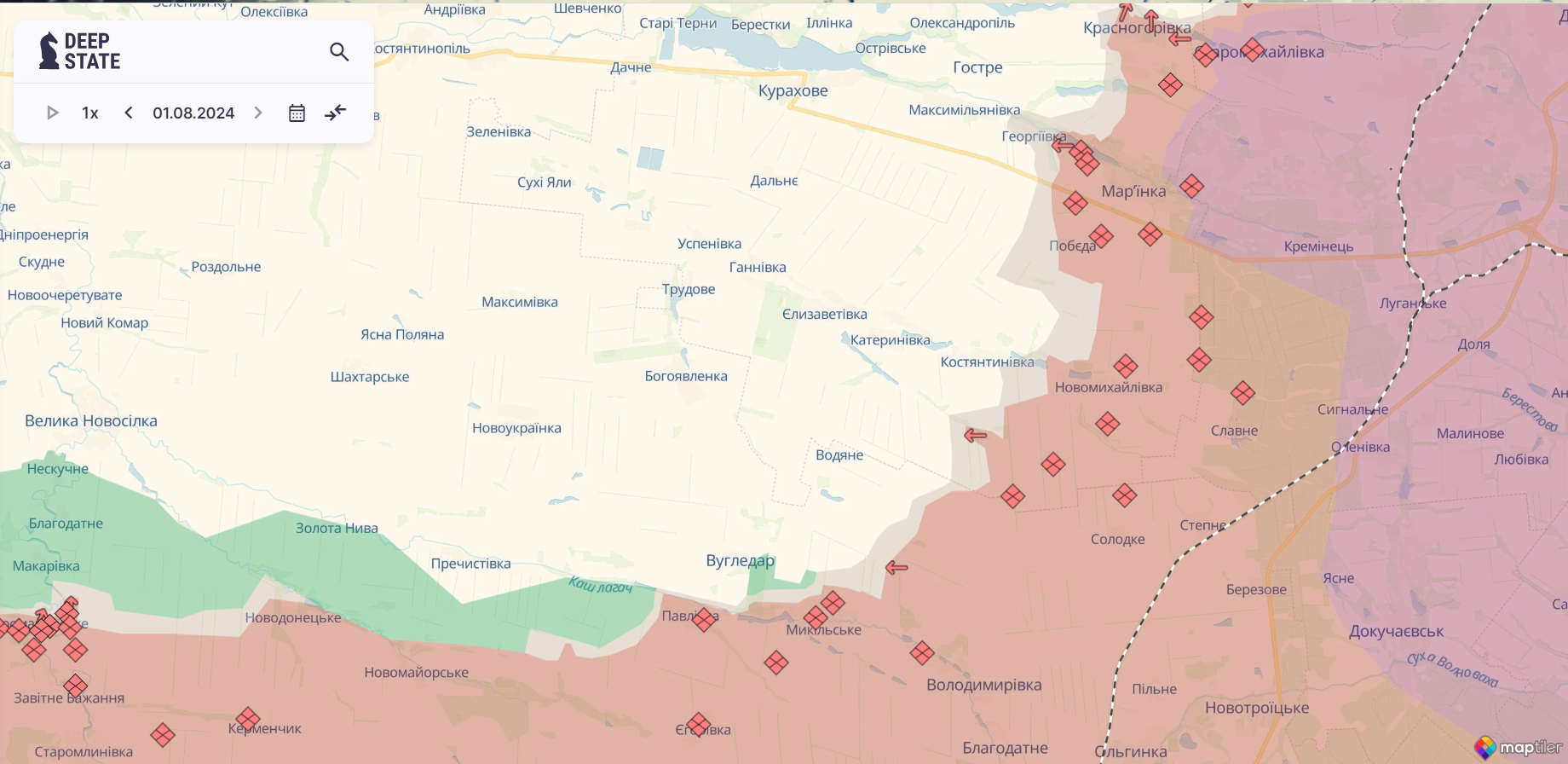 У ворога мінус чотири пункти управління і засіб ППО: у Генштабі розповіли про бої на фронті і втрати окупантів. Карта