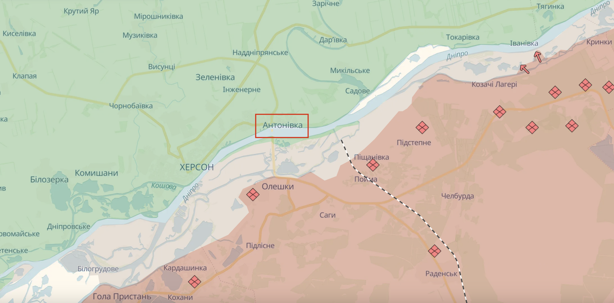 Росіяни кілька разів за день обстріляли Херсонщину: є загиблий і поранені
