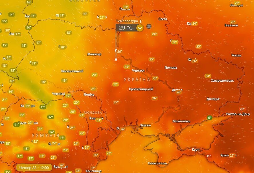 Споживання струму зростає через спеку