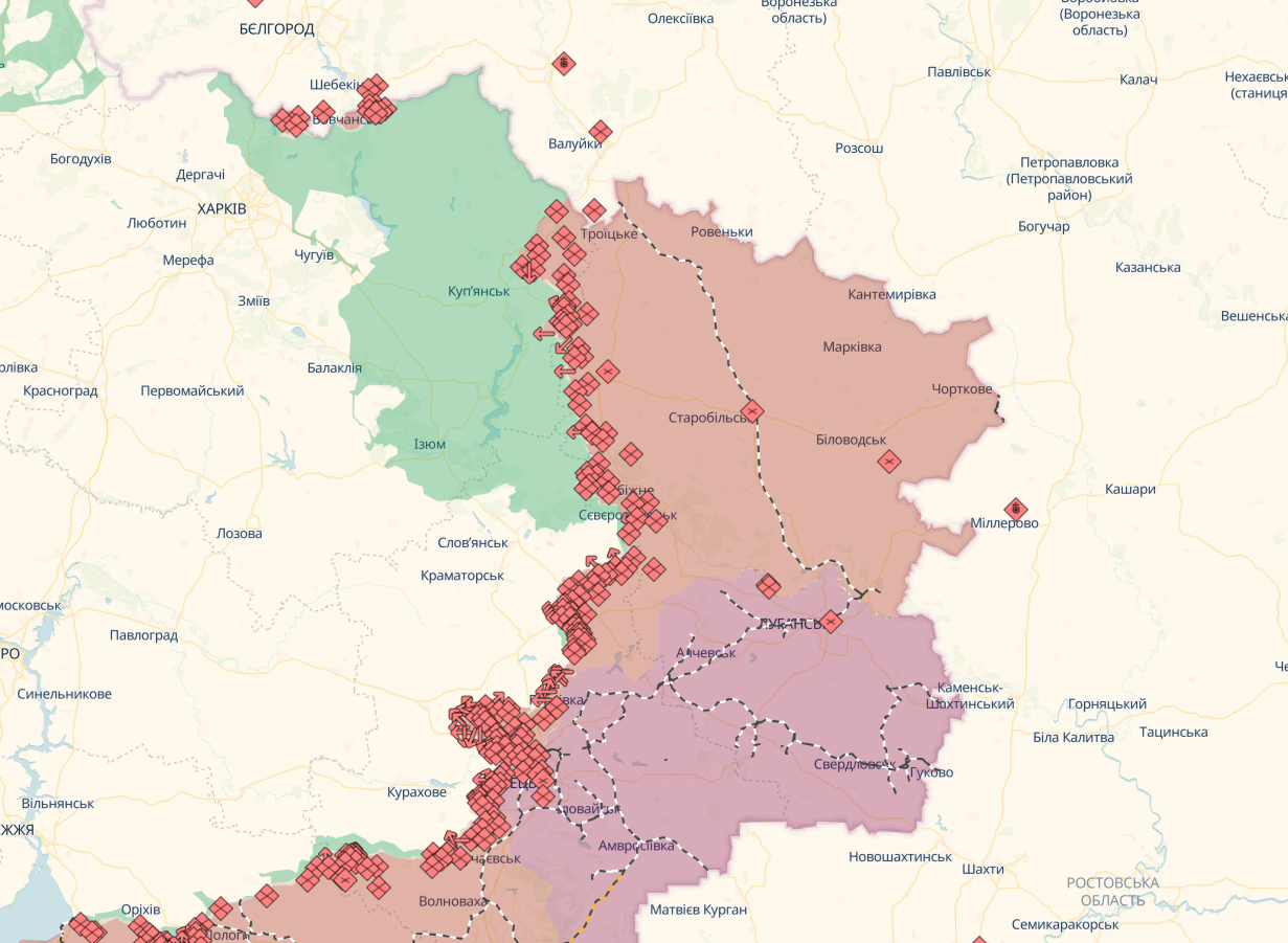 Генштаб: на Покровському напрямку відбито 28 атак, ворог дуже активний