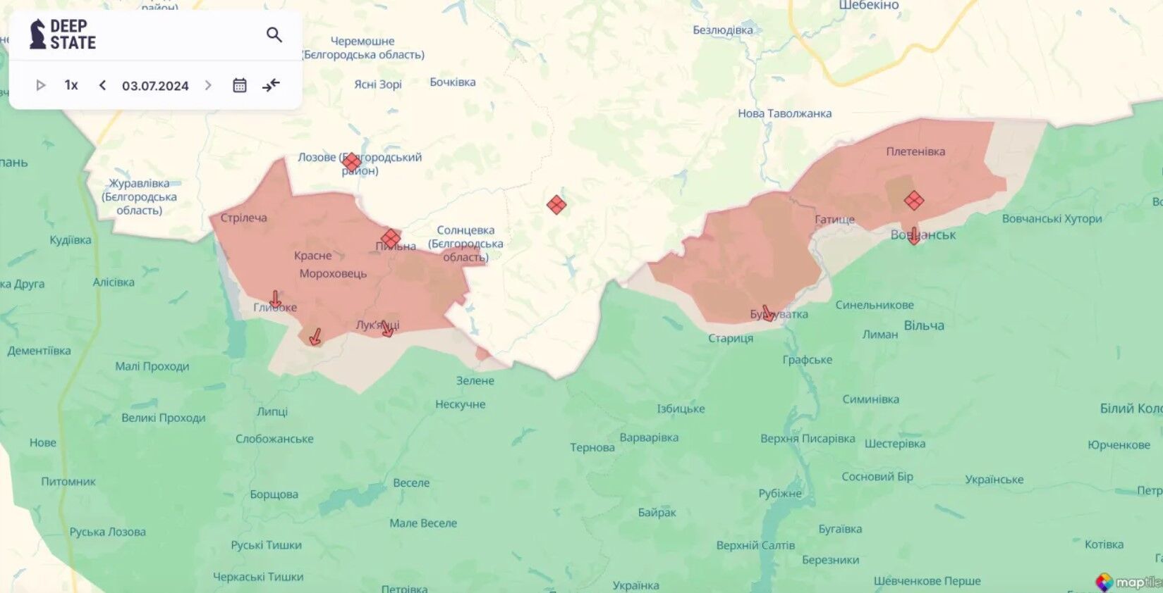 Враг не прекращает попыток продвигаться в глубину территории Украины: в Генштабе назвали самые горячие точки фронта