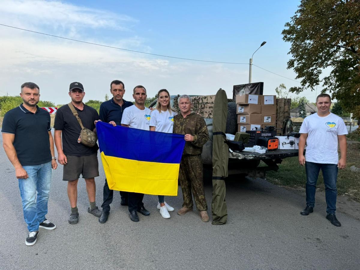 Валерій Дубіль: до Дня Незалежності передали велику партію допомоги військовим і медикам на Донбас