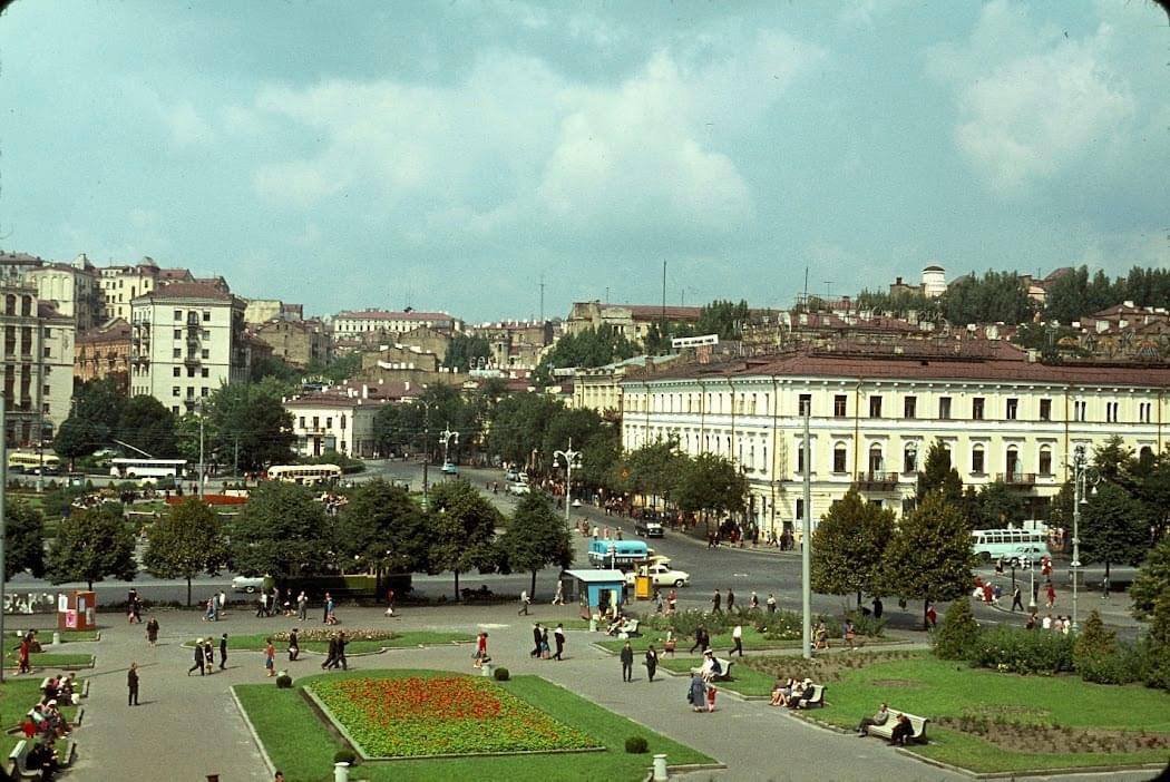 У мережі показали, яким у 1964 році побачив центр Києва французький вчений. Архівне фото