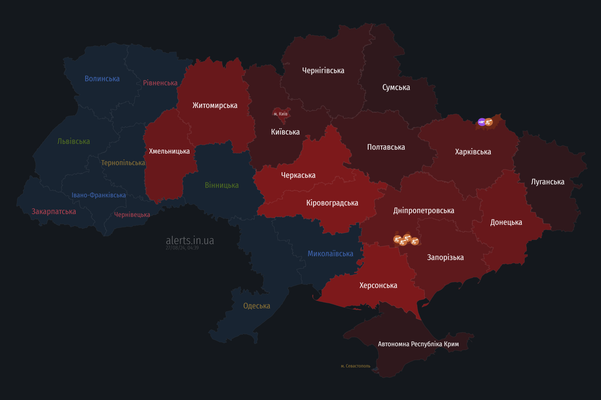 Росія запустила по Україні "Кинджали" і піднімала в небо групу винищувачів Ту-95МС. Усі подробиці